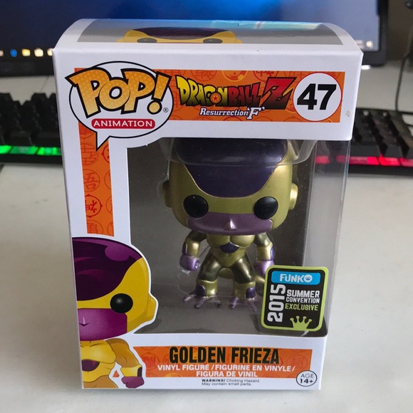 golden frieza funko pop
